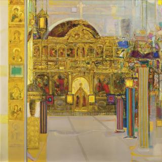Sir Robin Philipson, R.A., P.R.S.A., R.S.W. - Iconostasis
