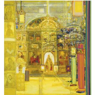 Sir Robin Philipson, R.A., P.R.S.A., R.S.W. - Iconostasis