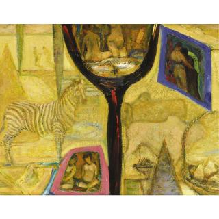 Sir Robin Philipson, R.A., P.R.S.A., R.S.W. - Secret Garden, Figures And Abstracts