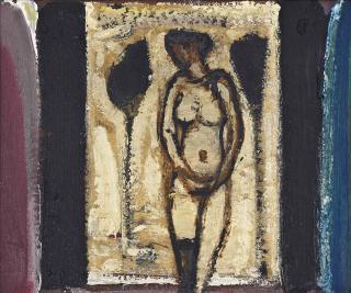 Sir Robin Philipson, R.A., P.R.S.A., R.S.W. - Woman At A Window Ii