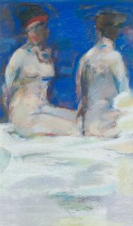 Sir Robin Philipson RA PRSA FRSA RSW RGI DLitt LLD - Women Observed (1978)