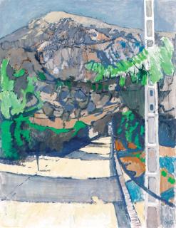 Sir Roger De Grey, P.R.A. - The New Road