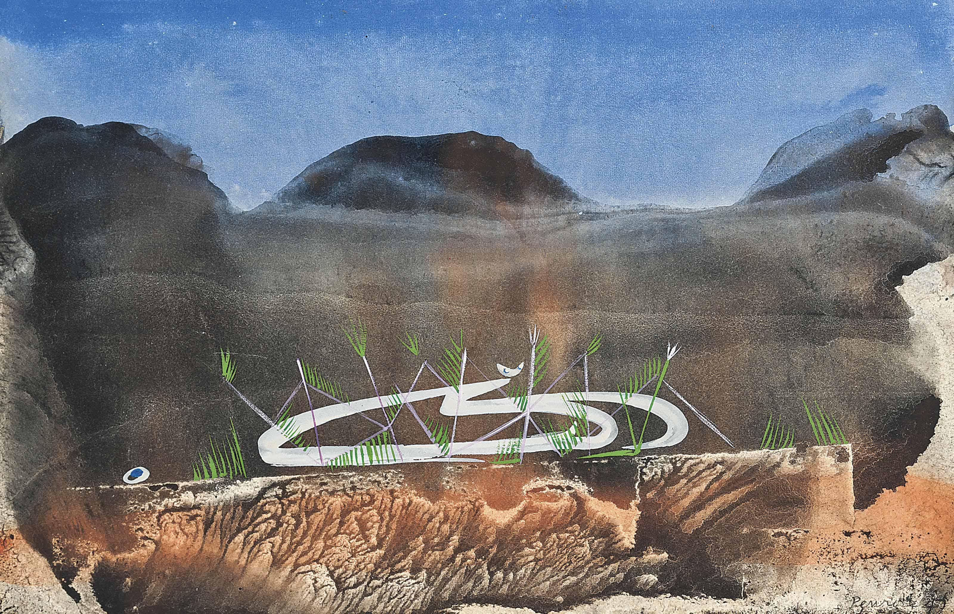 Sir Roland Penrose - The Black Mountain 