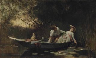 Sir Samuel Luke Fildes, R.A. - Simpletons (The Sweet River)