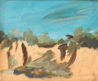 Sir Sidney Nolan C.B.E., O.M., R.A. - Landscape