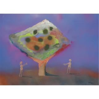 Sir Sidney Nolan, O.M, R.A. - The Adoration Of The Mushroom
