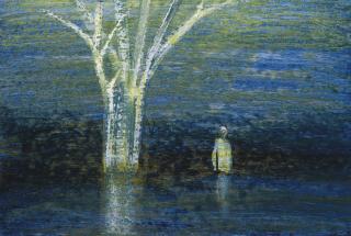 Sir Sidney Robert Nolan, O.M., R.A. - Convict in swamp