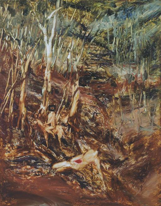 Sir Sidney Robert Nolan, O.M., R.A. - Gully (Ned Kelly)