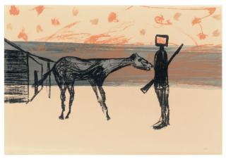 Sir Sidney Robert Nolan, O.M., R.A. - Kelly and Horse