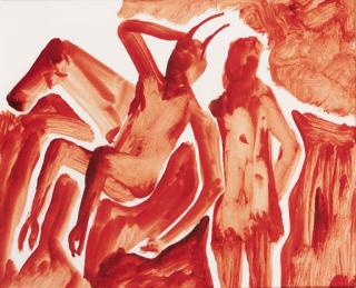 Sir Sidney Robert Nolan, O.M., R.A. - Pan and Horse