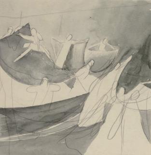 Sir Stanley Spencer, R.A. - Angels