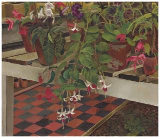 Sir Stanley Spencer, R.A. - Greenhouse Interior