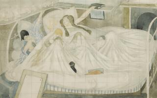 Sir Stanley Spencer R.A. - Hilda And Stanley In Bed At Lindworth