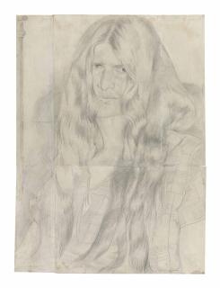 Sir Stanley Spencer, R.A. - Hilda with Hair Down