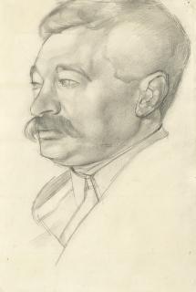 Sir Stanley Spencer R.A. - Portrait of a Man