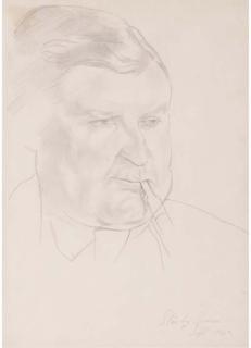 Sir Stanley Spencer, R.A. - Portrait of Richard Hartley