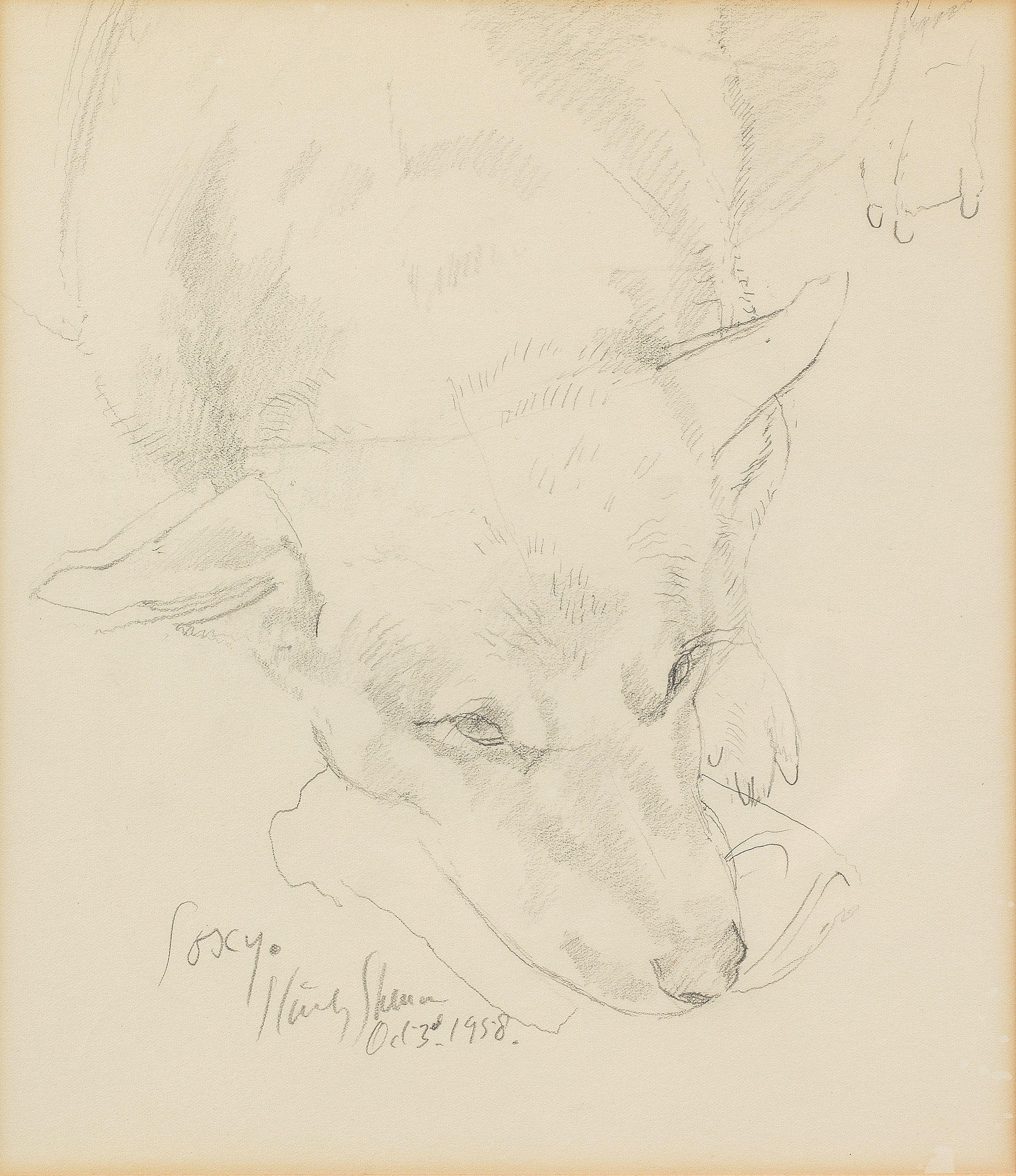 Sir Stanley Spencer R.A. - Soxy at rest