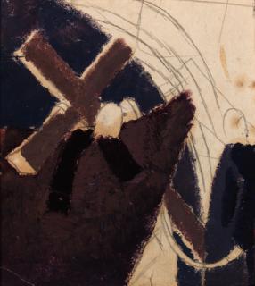 Sir Stanley Spencer, R.A. - Study for a crucifixion