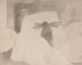 Sir Stanley Spencer, R.A. - Study for the Sweep