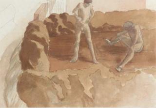 Sir Stanley Spencer, R.A. - Study of Heaven and Hell