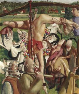 Sir Stanley Spencer, R.A. - The Crucifixion