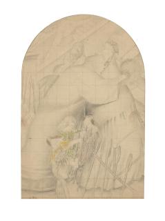 Sir Stanley Spencer R.A. - Two Women Conversing Over a Fence