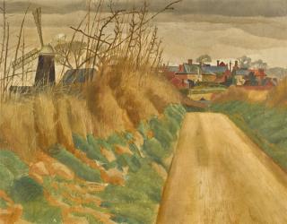 Sir Stanley Spencer, R.A. - Windmill, Near Wangford