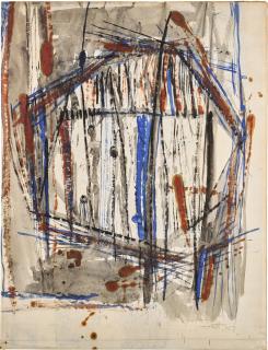 Sir Terry Frost, R.A. - Abstract In Blue