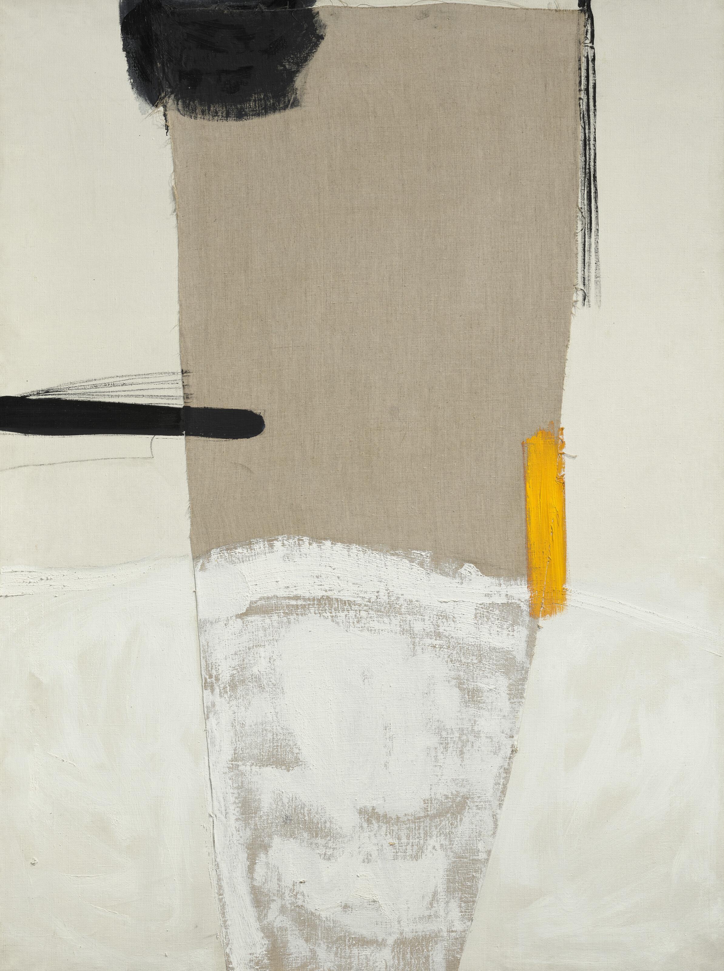 Sir Terry Frost, R.A. - Autumn Collage, Black + White