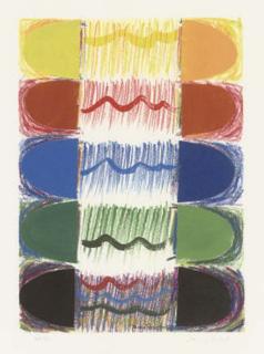 Sir Terry Frost R.A. - Elegy on Black