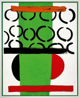 Sir Terry Frost, R.A. - Green And Orange