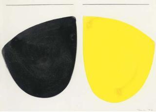 Sir Terry Frost, R.A. - Lemon and Black