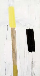 Sir Terry Frost, R.A. - Lemon, Black and White Vertical