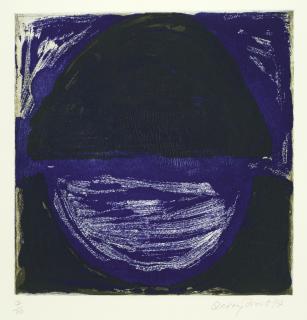 Sir Terry Frost R.A. - Madron Blue II, from \'Madron Blue Suite\' (Kemp 162)