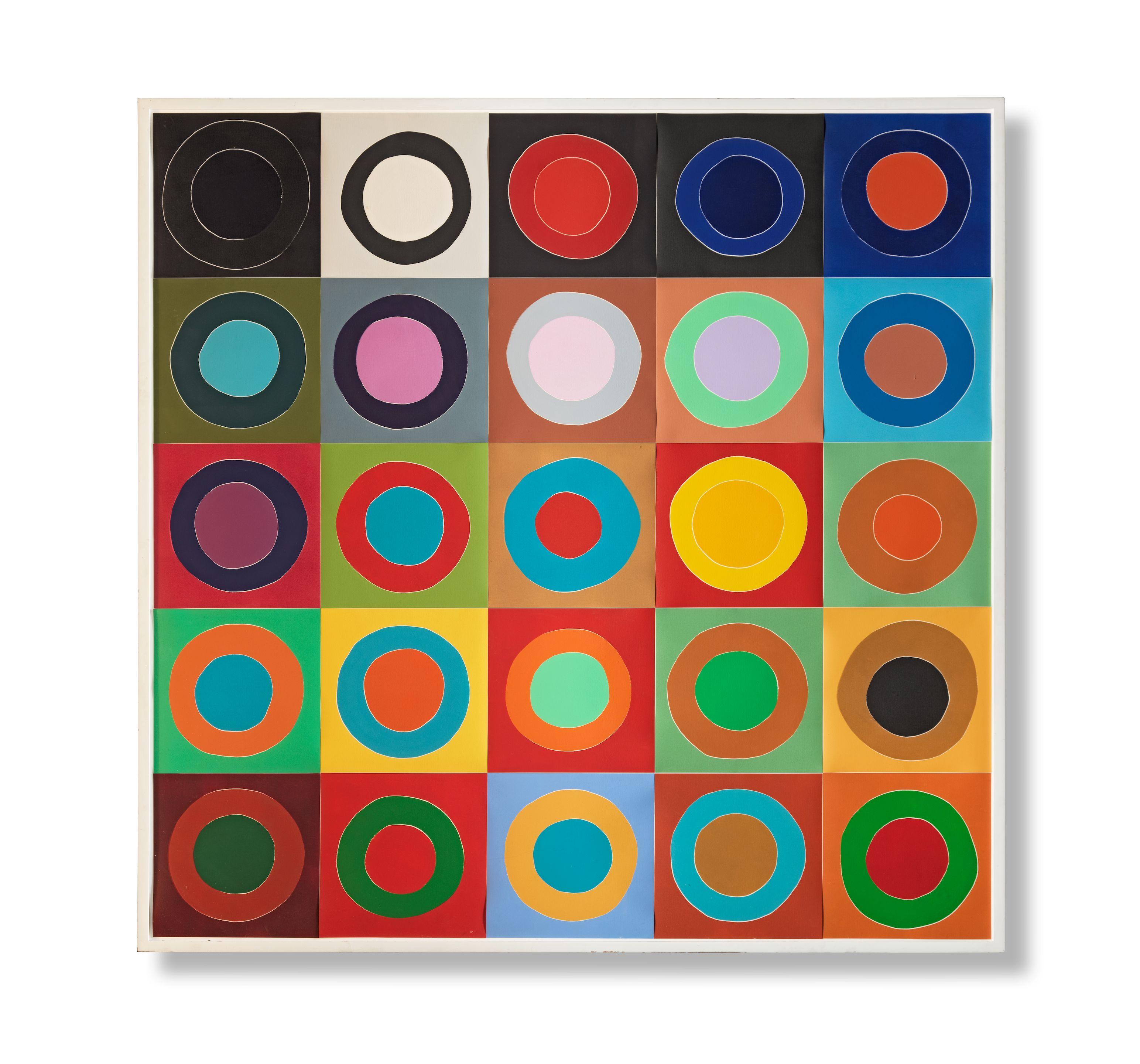 Sir Terry Frost R.A. - Orchard Tambourines A, 1999.