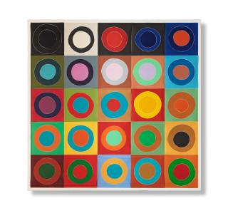 Sir Terry Frost R.A. - Orchard Tambourines A, 1999.