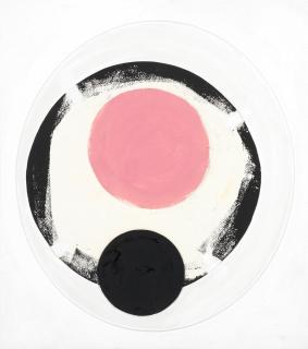 Sir Terry Frost R.A. - Pink and Black Space