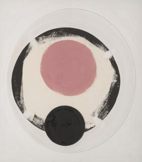 Sir Terry Frost, R.A. - Pink And Black Space