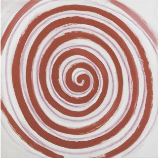 Sir Terry Frost, R.A. - Pink And White Spiral