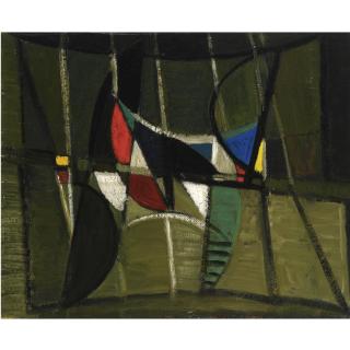 Sir Terry Frost, R.A. - Study For Blue Movement