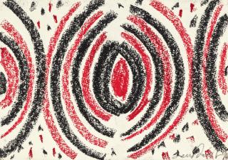 Sir Terry Frost, R.A. - Suspended Forms; And Red And Black