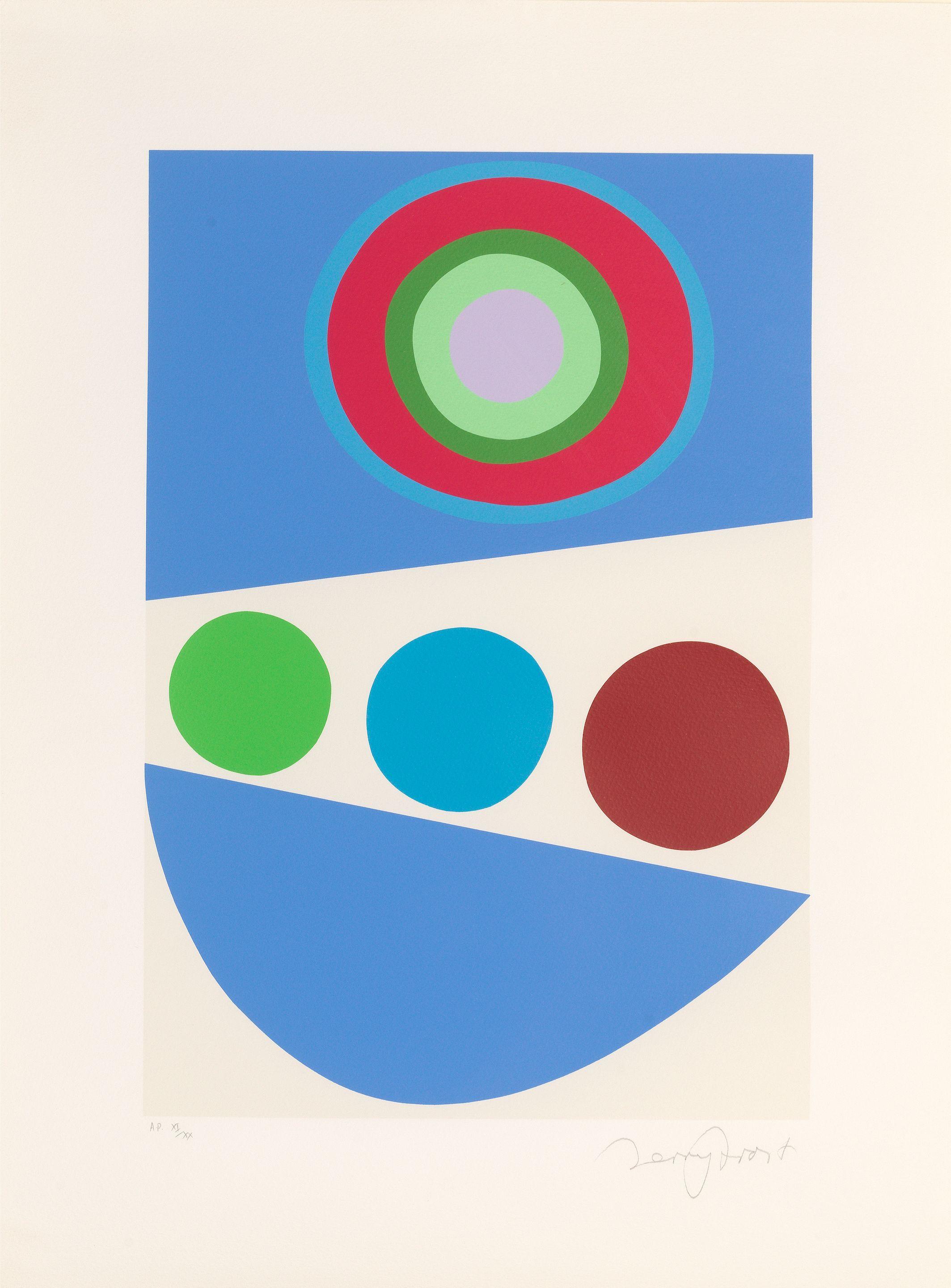 Sir Terry Frost R.A. - Three for Two