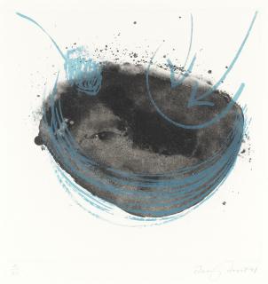 Sir Terry Frost RA - Ghost II (Black)