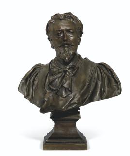 Sir Thomas Brock, R.A. - Bust of Frederic, Lord Leighton, P.R.A.