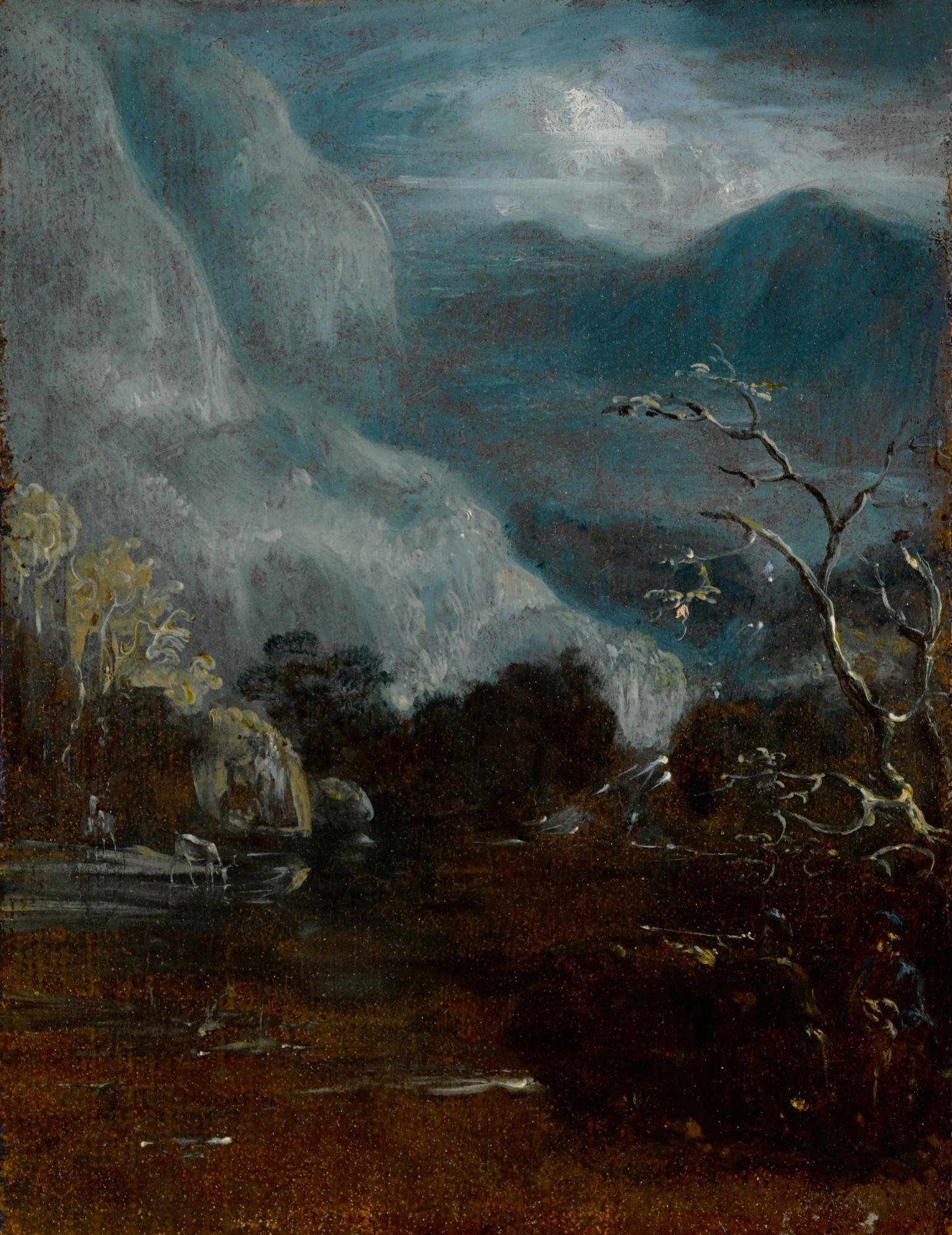 Sir Thomas Lawrence P. R .A. - A deer shoot at night