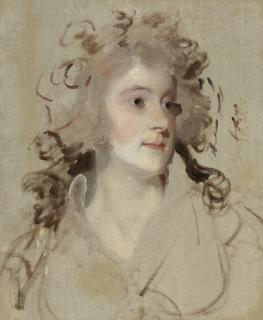 Sir Thomas Lawrence P. R .A. - Portrait Bust Of A Lady