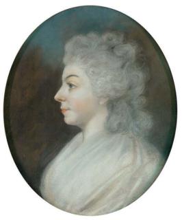 Sir Thomas Lawrence, P.R.A. - Portrait of A Woman Traditionally Identified As Sarah Siddons, Bust-Length, In Profile To The Left