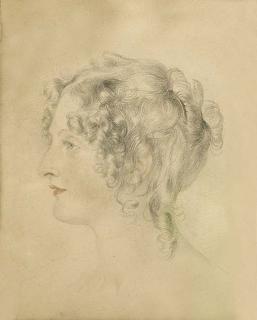 Sir Thomas Lawrence, P.R.A. - Portrait of Countess Georgina Bathurst (1765-1841), bust-length