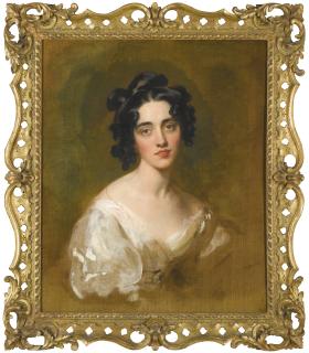 Sir Thomas Lawrence P. R .A. - Portrait Of Lady Georgina North (D. 1836)