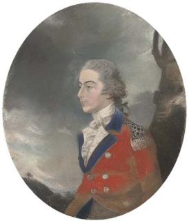 Sir Thomas Lawrence, P.R.A. - Portrait of Lieutenant Robert Morris, Half-Length, In Military Dress